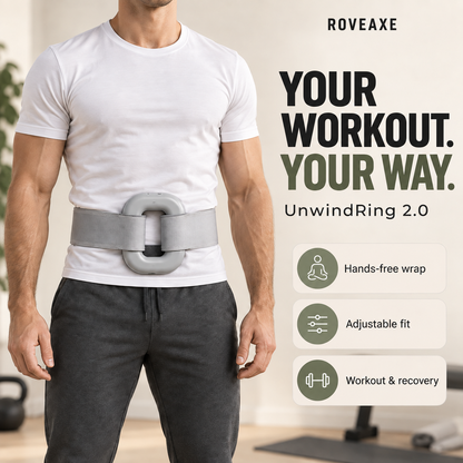 Roveaxe UnwindRing 2.0 — Workout & Recovery Massager